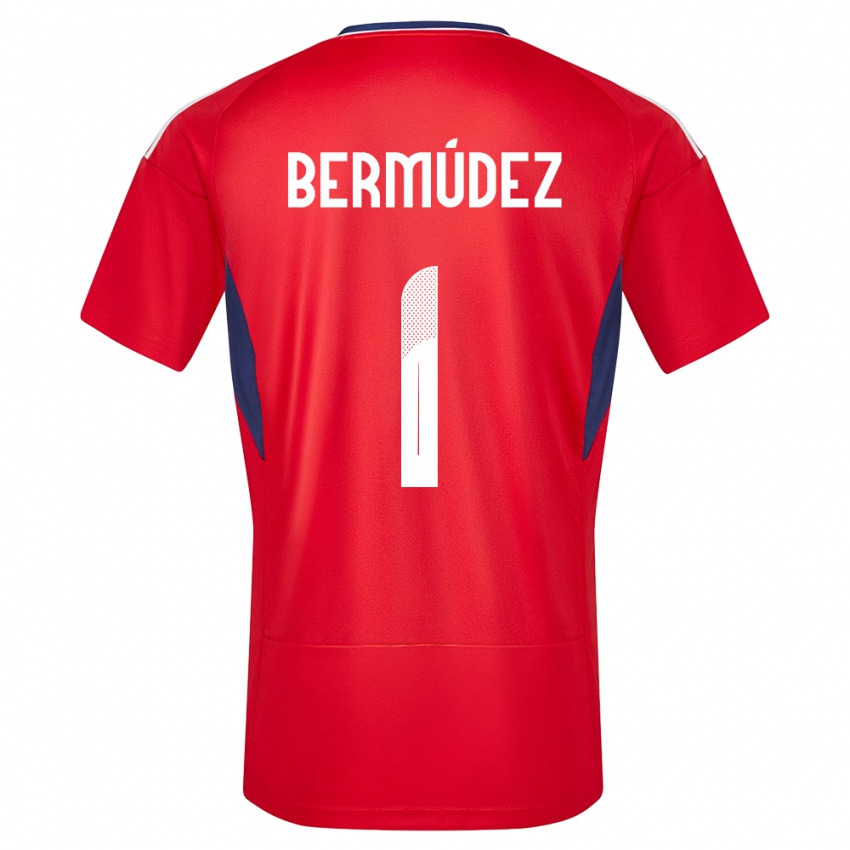 Kinder Costa Rica Noelia Bermudez #1 Rot Heimtrikot Trikot 24-26 T-Shirt Österreich