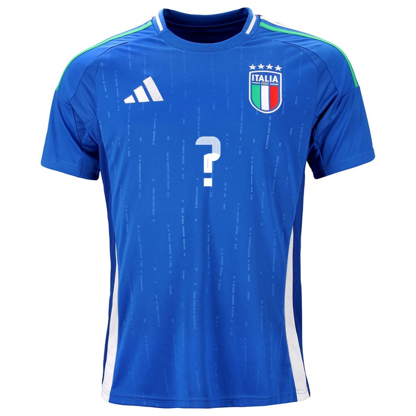 Kinder Italien Ihren Namen #0 Blau Heimtrikot Trikot 24-26 T-Shirt Österreich