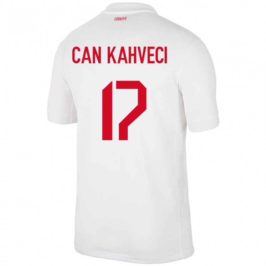 Kinder Türkei İrfan Can Kahveci #17 Weiß Heimtrikot Trikot 24-26 T-Shirt Österreich