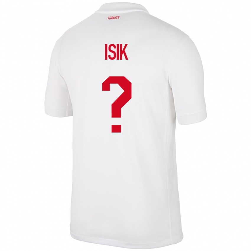 Kinder Türkei Emre Işık #0 Weiß Heimtrikot Trikot 24-26 T-Shirt Österreich