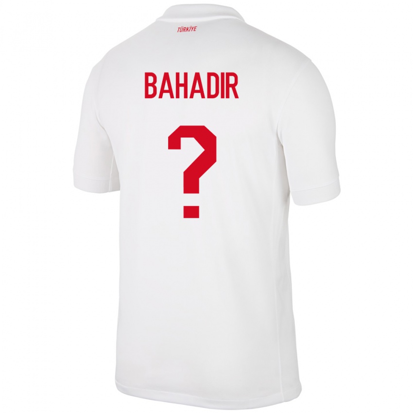 Kinder Türkei Arda Bahadir #0 Weiß Heimtrikot Trikot 24-26 T-Shirt Österreich