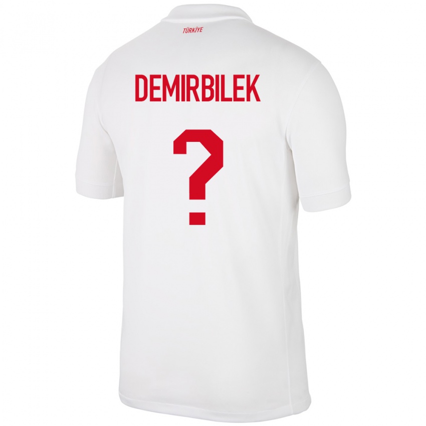 Kinder Türkei Ali Demirbilek #0 Weiß Heimtrikot Trikot 24-26 T-Shirt Österreich