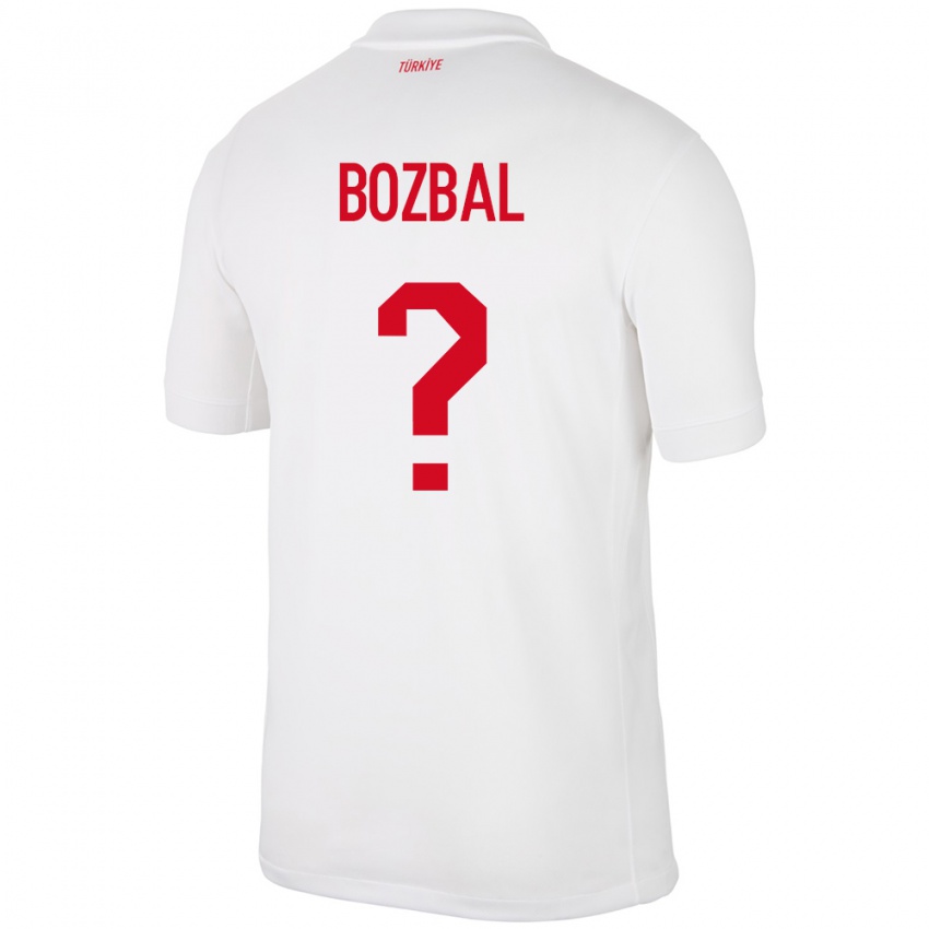 Kinder Türkei Birsen Bozbal #0 Weiß Heimtrikot Trikot 24-26 T-Shirt Österreich