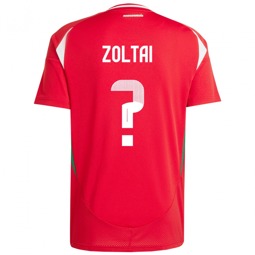 Kinder Ungarn Levente Zoltai #0 Rot Heimtrikot Trikot 24-26 T-Shirt Österreich