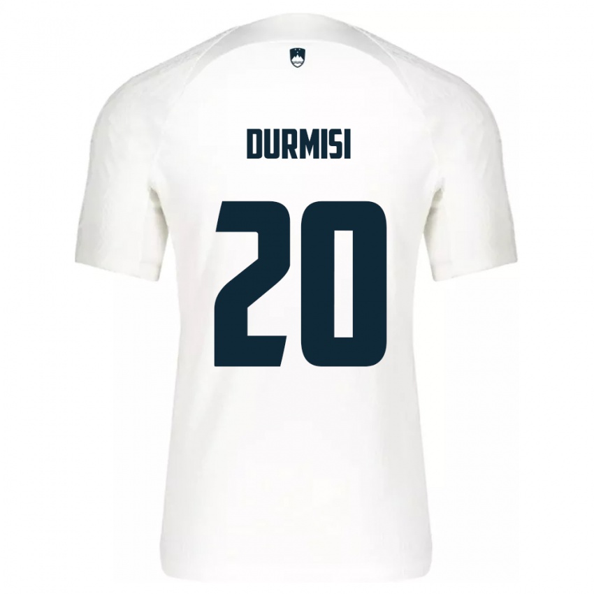 Kinder Slowenien Arman Durmisi #20 Weiß Heimtrikot Trikot 24-26 T-Shirt Österreich