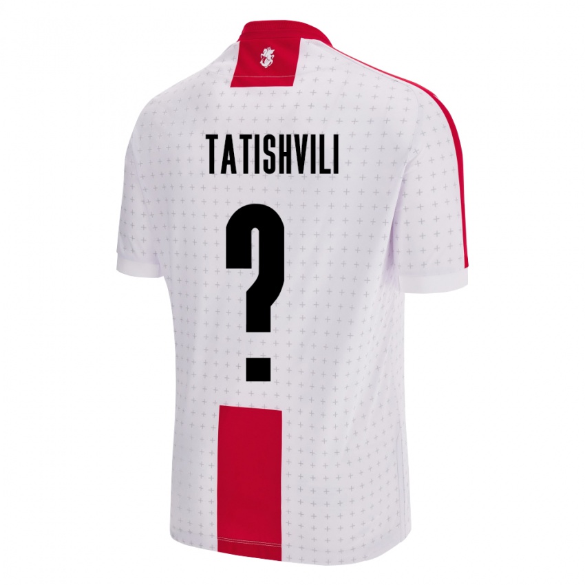 Kinder Georgien Sandro Tatishvili #0 Weiß Heimtrikot Trikot 24-26 T-Shirt Österreich