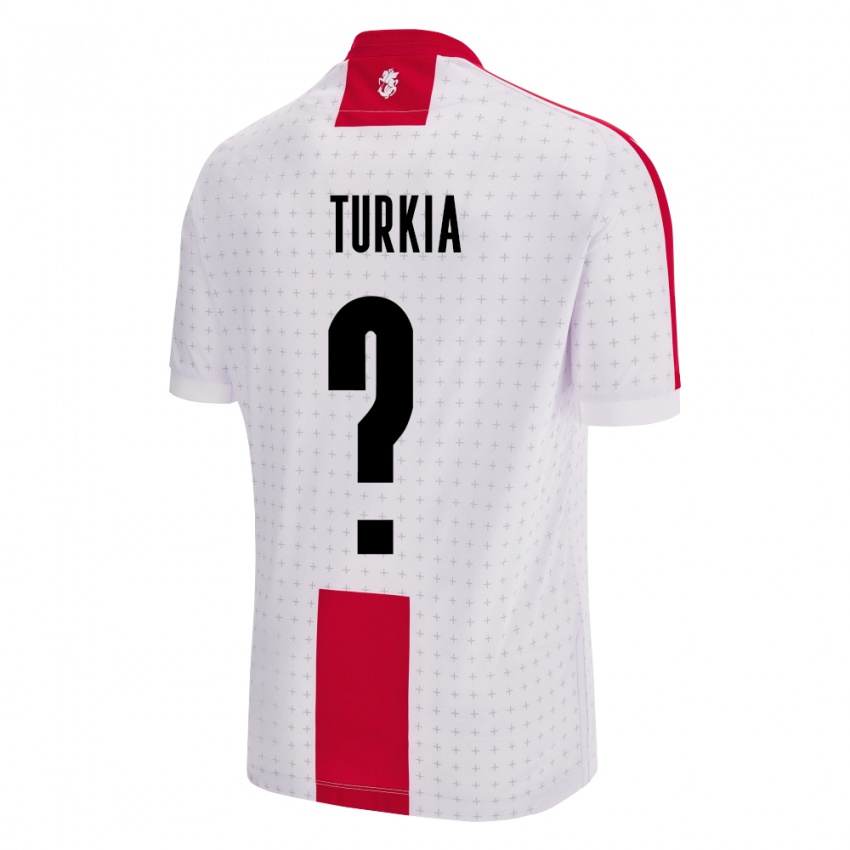 Kinder Georgien Aleksandre Turkia #0 Weiß Heimtrikot Trikot 24-26 T-Shirt Österreich