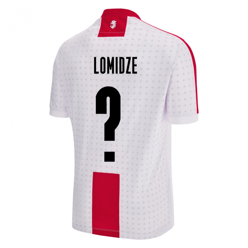 Kinder Georgien Giorgi Lomidze #0 Weiß Heimtrikot Trikot 24-26 T-Shirt Österreich