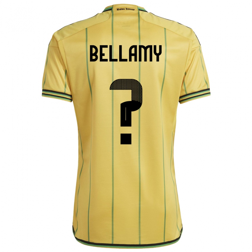 Kinder Jamaika Sydney Bellamy #0 Gelb Heimtrikot Trikot 24-26 T-Shirt Österreich