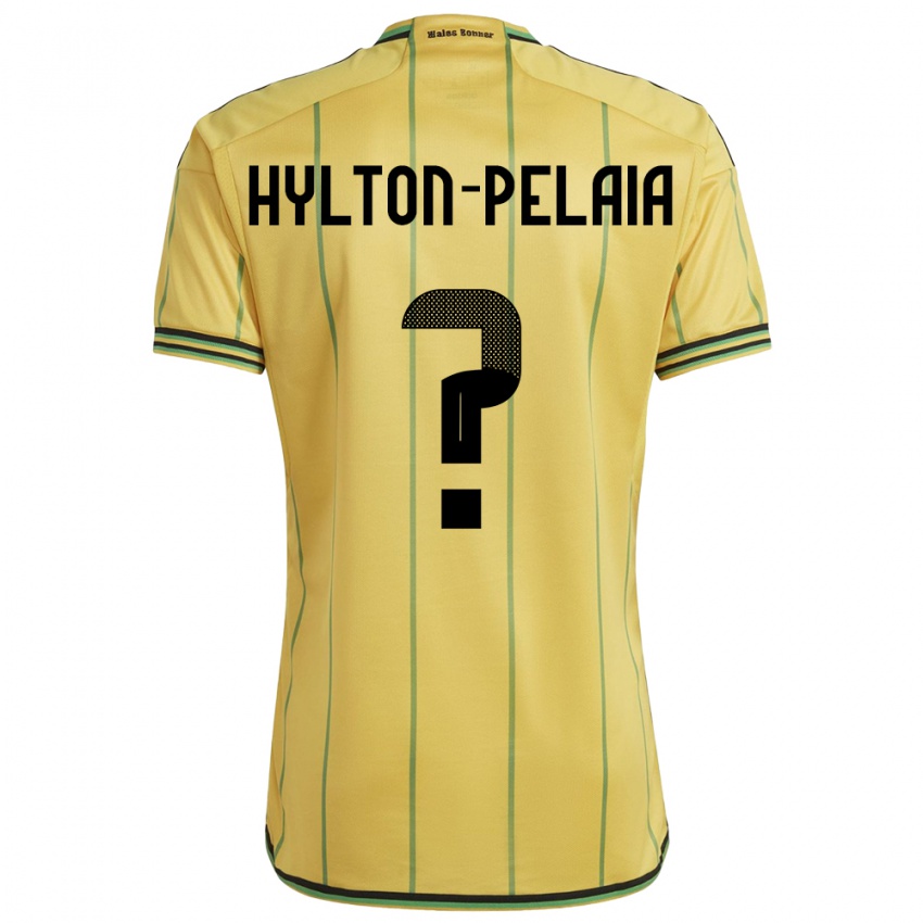 Kinder Jamaika Jayda Hylton-Pelaia #0 Gelb Heimtrikot Trikot 24-26 T-Shirt Österreich