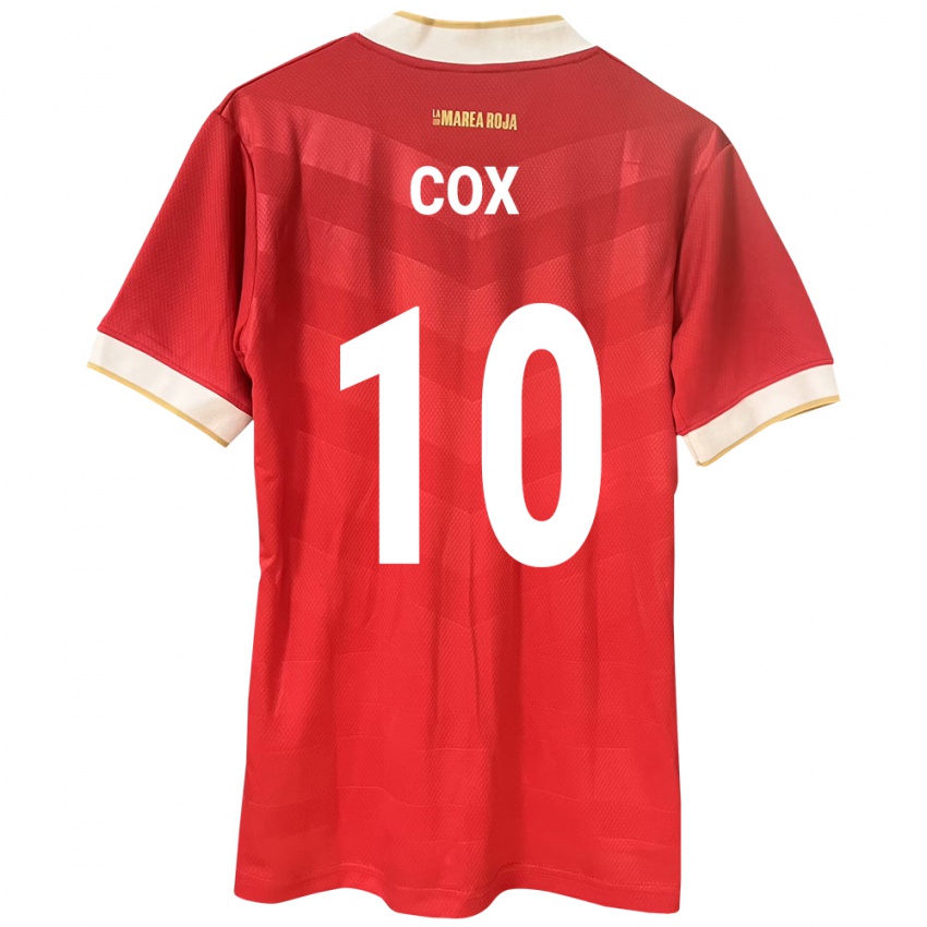 Kinder Panama Marta Cox #10 Rot Heimtrikot Trikot 24-26 T-Shirt Österreich