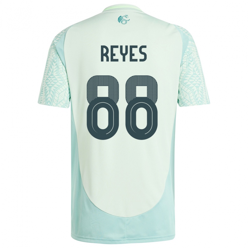 Kinder Mexiko Maricarmen Reyes #88 Leinengrün Auswärtstrikot Trikot 24-26 T-Shirt Österreich