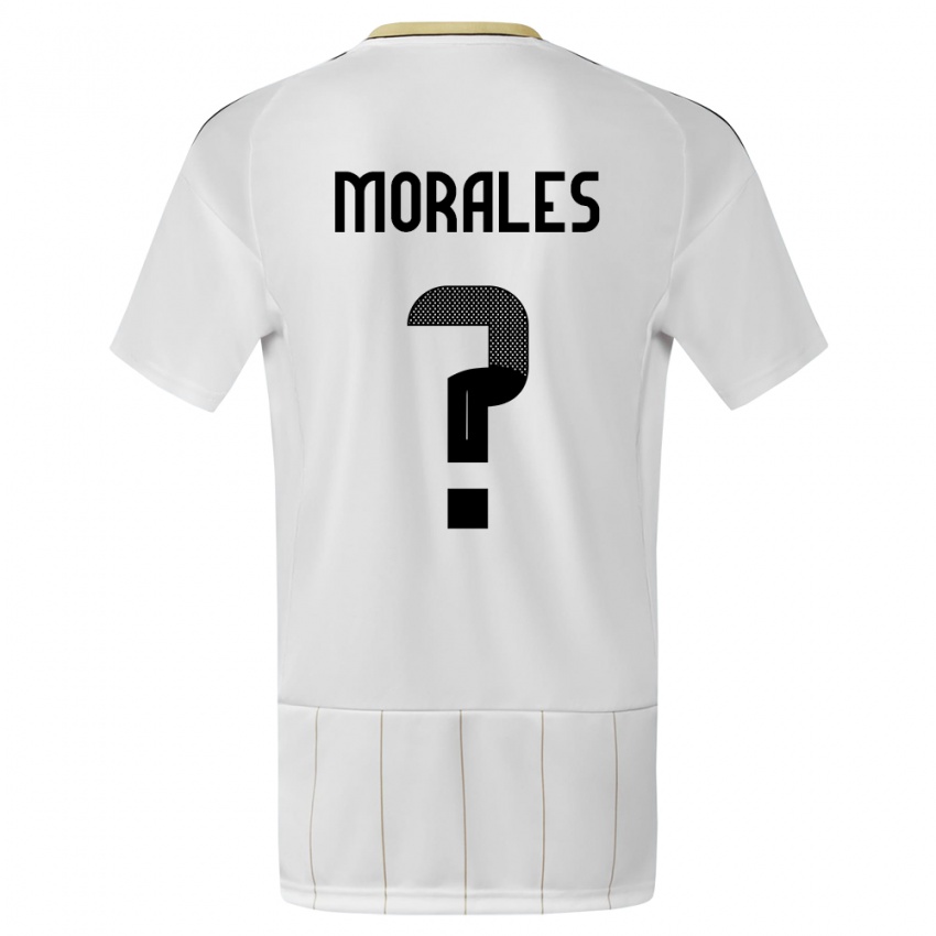 Kinder Costa Rica Bryan Morales #0 Weiß Auswärtstrikot Trikot 24-26 T-Shirt Österreich