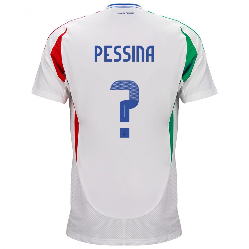 Kinder Italien Massimo Pessina #0 Weiß Auswärtstrikot Trikot 24-26 T-Shirt Österreich