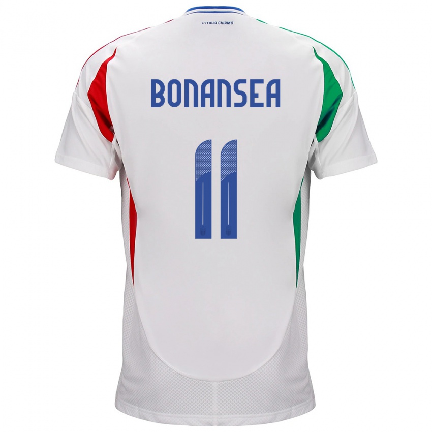 Kinder Italien Barbara Bonansea #11 Weiß Auswärtstrikot Trikot 24-26 T-Shirt Österreich