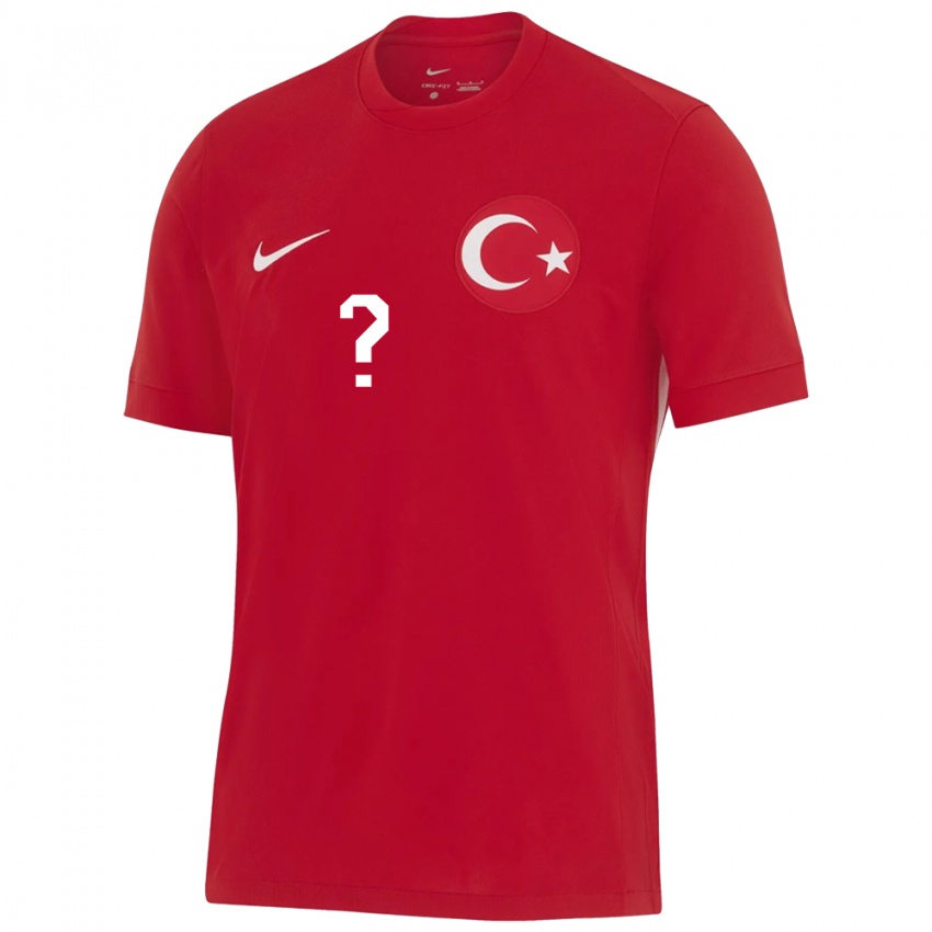 Kinder Türkei Cem Efe Eroğlu #0 Rot Auswärtstrikot Trikot 24-26 T-Shirt Österreich