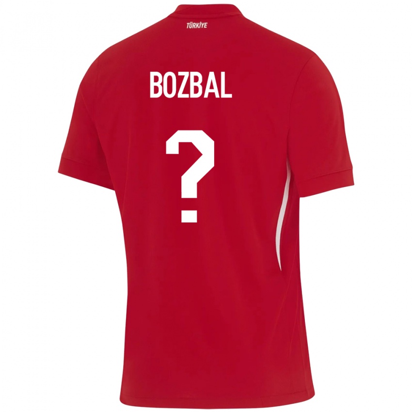 Kinder Türkei Birsen Bozbal #0 Rot Auswärtstrikot Trikot 24-26 T-Shirt Österreich