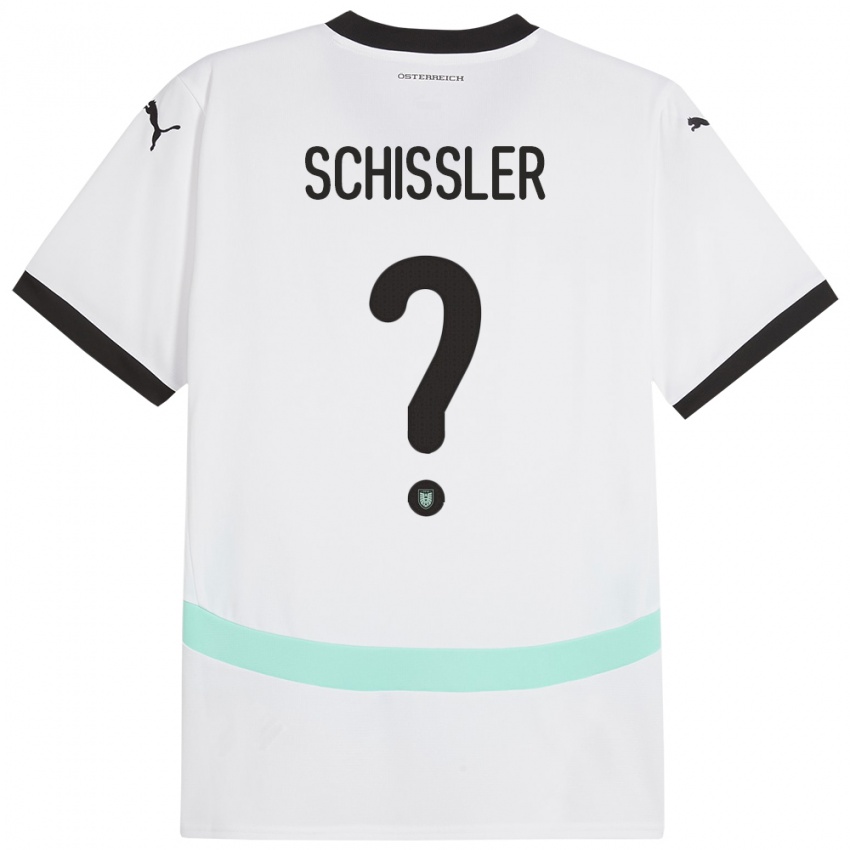 Kinder Österreich Timo Schissler #0 Weiß Auswärtstrikot Trikot 24-26 T-Shirt Österreich