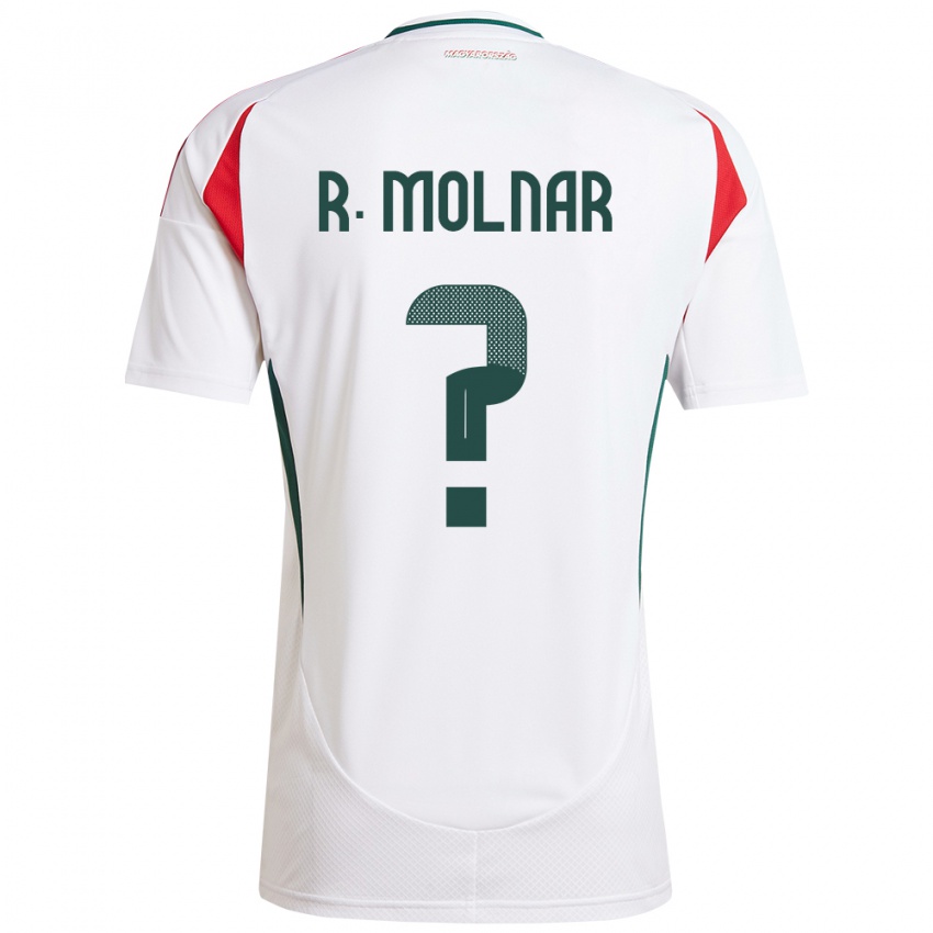 Kinder Ungarn Rajmund Molnár #0 Weiß Auswärtstrikot Trikot 24-26 T-Shirt Österreich