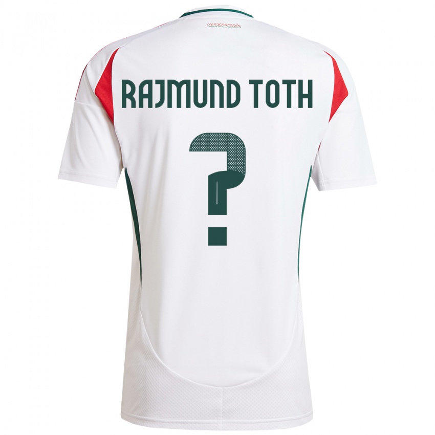 Kinder Ungarn Rajmund Tóth #0 Weiß Auswärtstrikot Trikot 24-26 T-Shirt Österreich