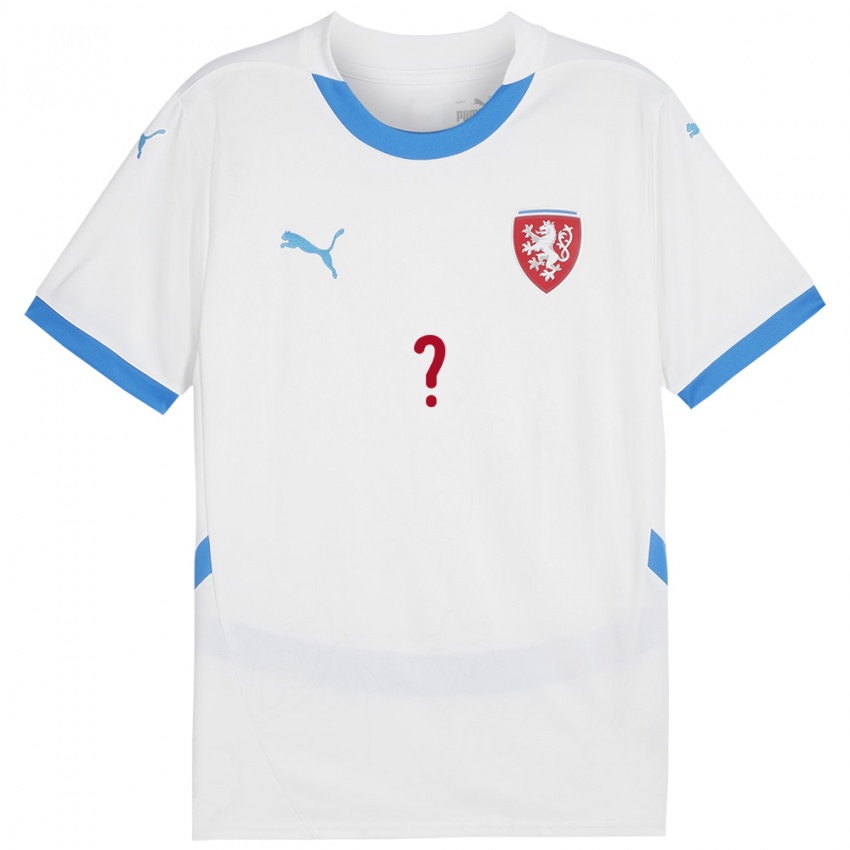 Kinder Tschechien Ihren Namen #0 Weiß Auswärtstrikot Trikot 24-26 T-Shirt Österreich