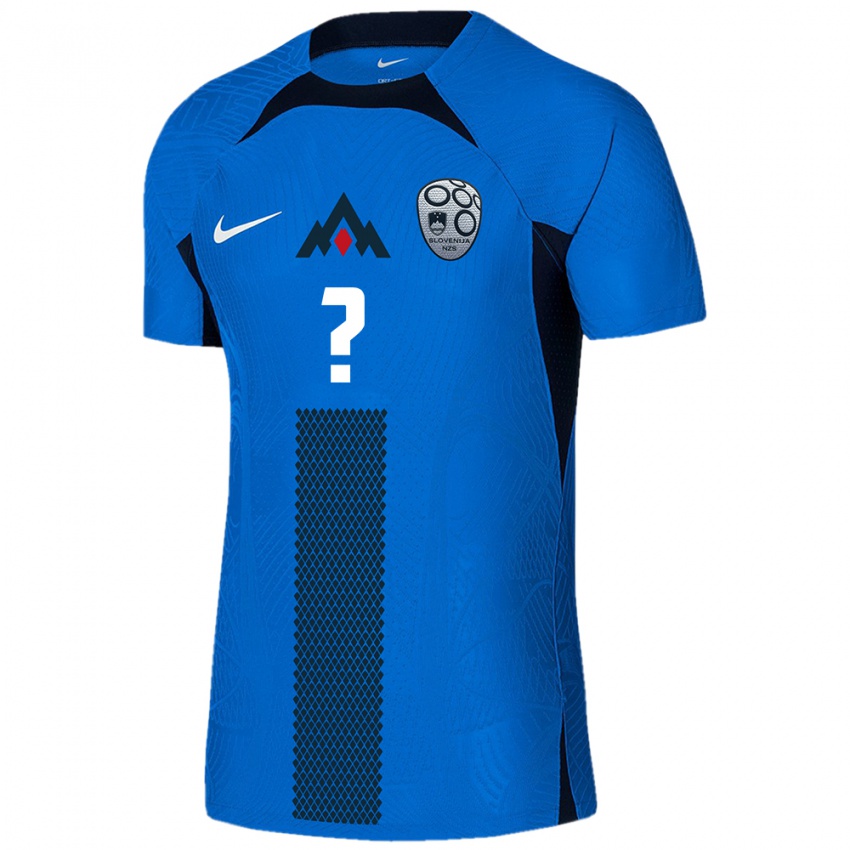 Kinder Slowenien Bor Zunec #0 Blau Auswärtstrikot Trikot 24-26 T-Shirt Österreich