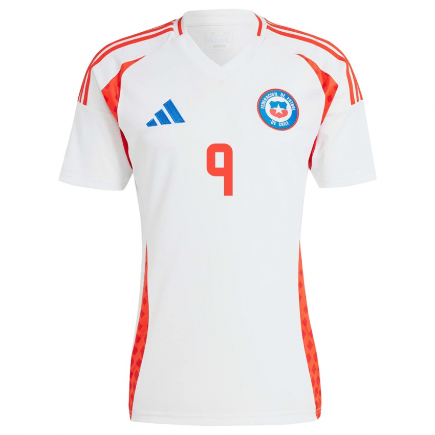 Kinder Chile Sonya Keefe #9 Weiß Auswärtstrikot Trikot 24-26 T-Shirt Österreich