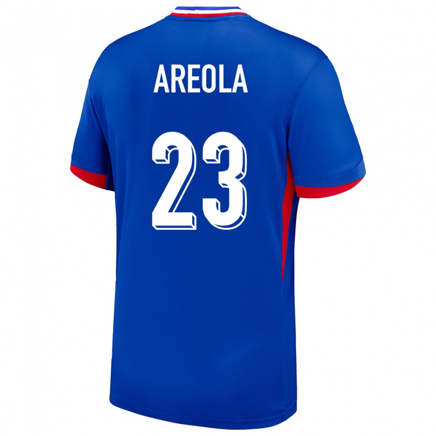 Herren Frankreich Alphonse Areola #23 Blau Heimtrikot Trikot 24-26 T-Shirt Österreich