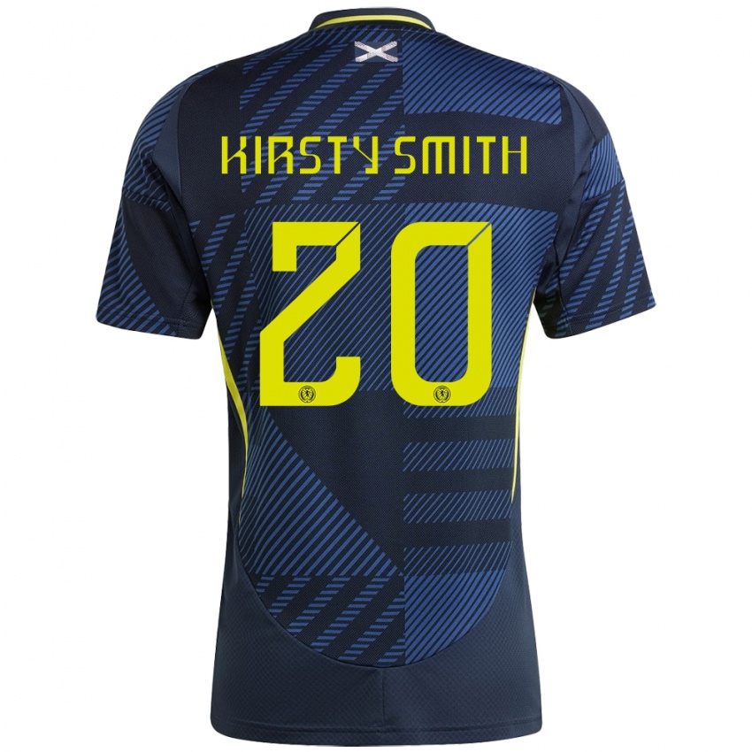 Herren Schottland Kirsty Smith #20 Dunkelblau Heimtrikot Trikot 24-26 T-Shirt Österreich