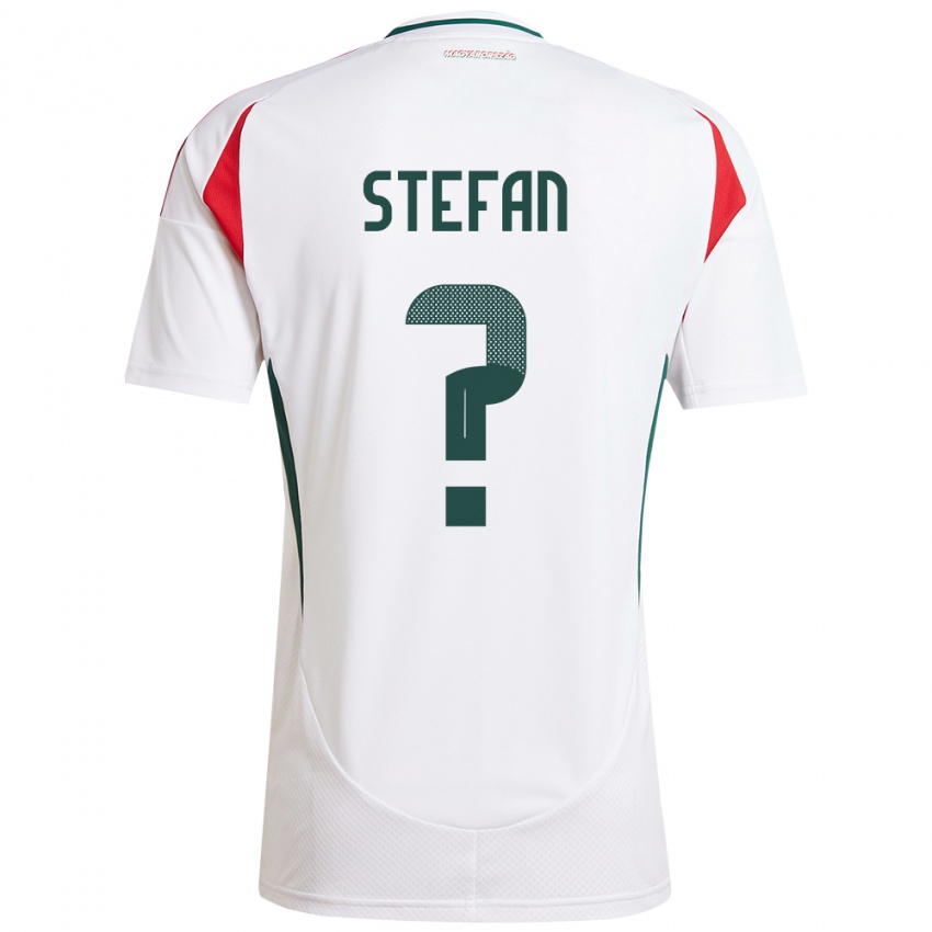 Herren Ungarn Raúl Stefan #0 Weiß Auswärtstrikot Trikot 24-26 T-Shirt Österreich