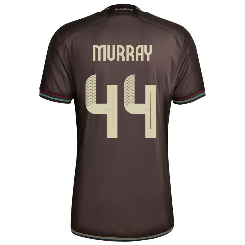 Herren Jamaika Satara Murray #44 Nachtbraun Auswärtstrikot Trikot 24-26 T-Shirt Österreich