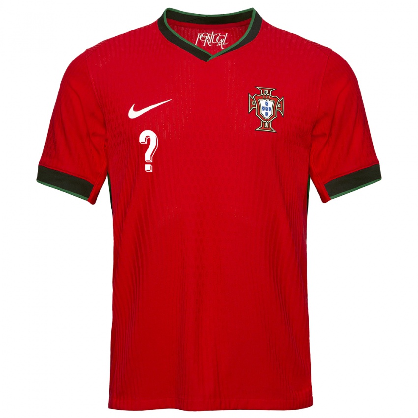 Damen Portugal Ihren Namen #0 Rot Heimtrikot Trikot 24-26 T-Shirt Österreich