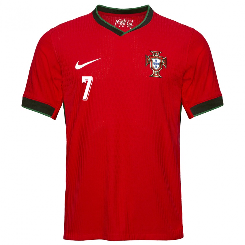 Damen Portugal Vanessa Marques #7 Rot Heimtrikot Trikot 24-26 T-Shirt Österreich