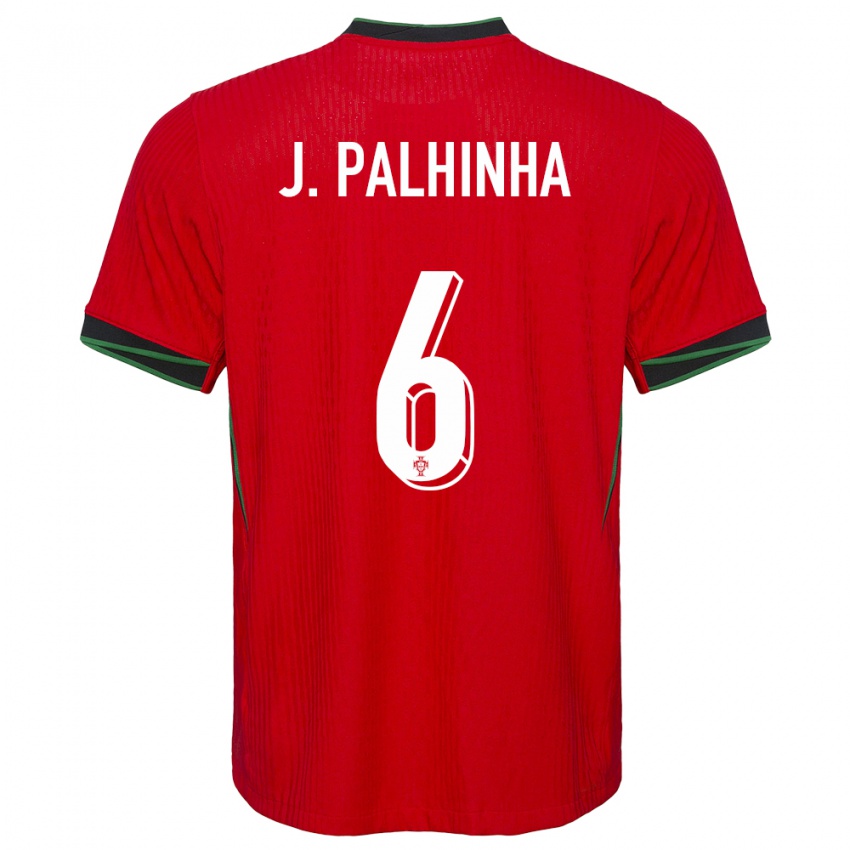 Damen Portugal Joao Palhinha #6 Rot Heimtrikot Trikot 24-26 T-Shirt Österreich