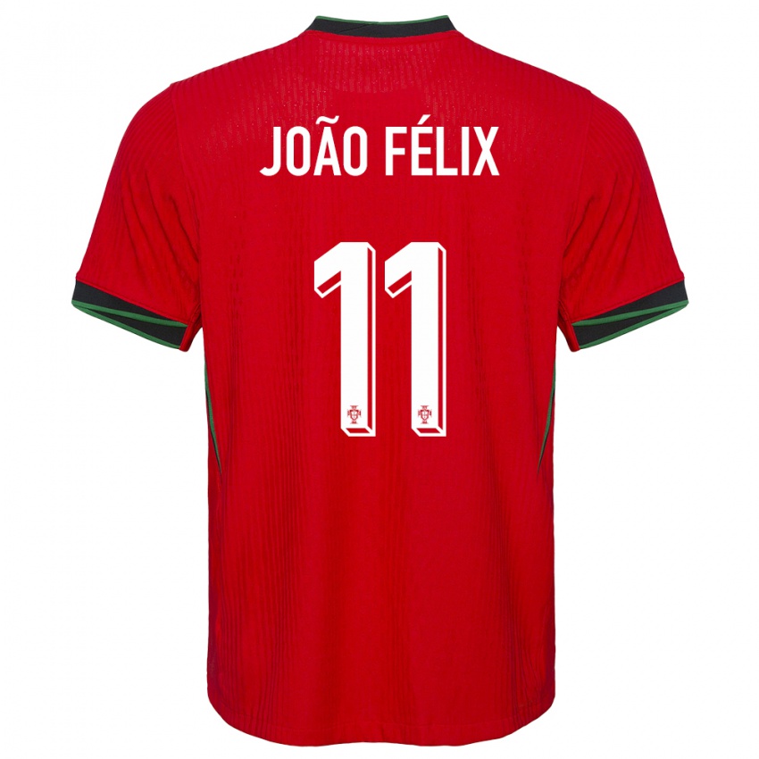 Damen Portugal Joao Felix #11 Rot Heimtrikot Trikot 24-26 T-Shirt Österreich