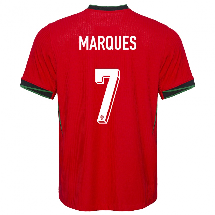 Damen Portugal Vanessa Marques #7 Rot Heimtrikot Trikot 24-26 T-Shirt Österreich