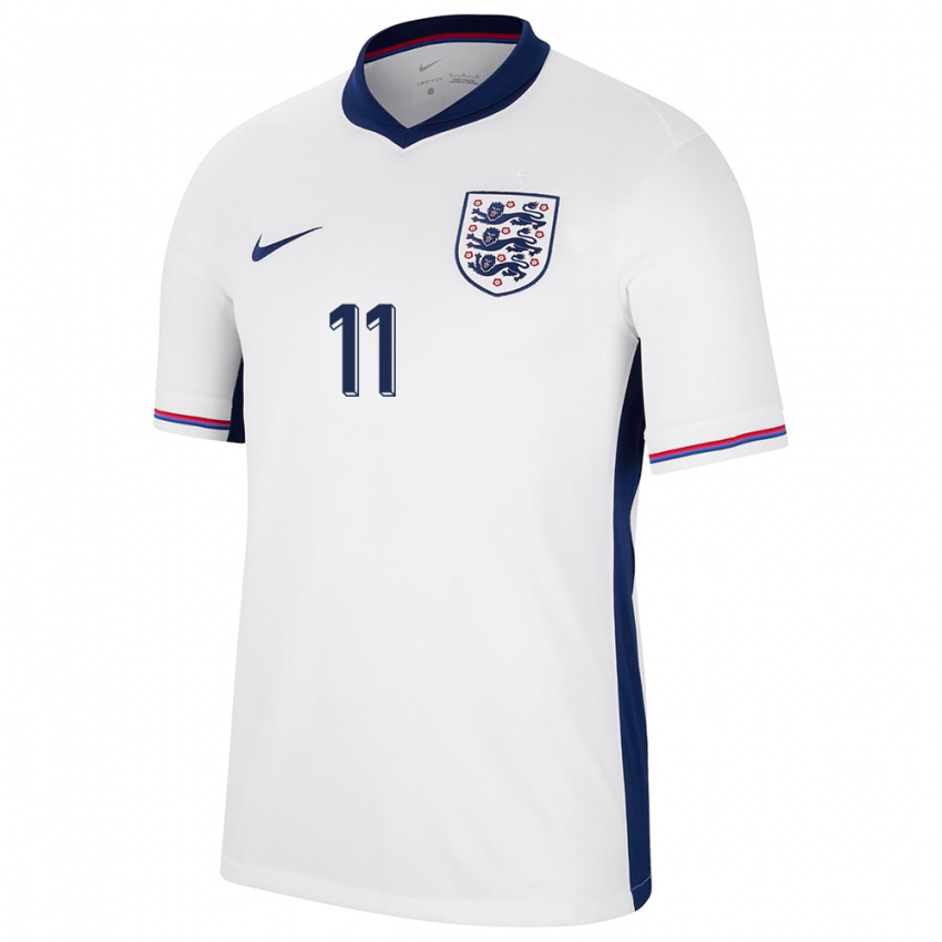 Damen England Jess Park #11 Weiß Heimtrikot Trikot 24-26 T-Shirt Österreich