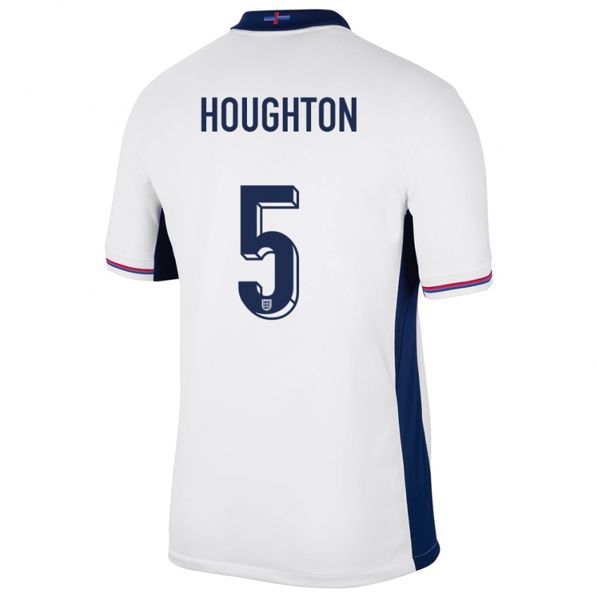Damen England Steph Houghton #5 Weiß Heimtrikot Trikot 24-26 T-Shirt Österreich