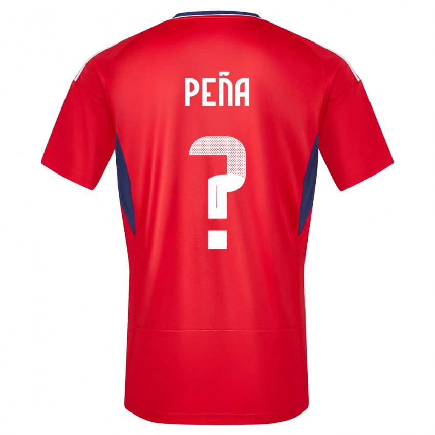 Damen Costa Rica Randy Pena #0 Rot Heimtrikot Trikot 24-26 T-Shirt Österreich