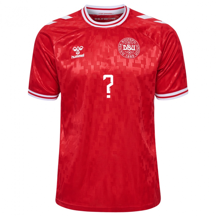 Damen Dänemark Ihren Namen #0 Rot Heimtrikot Trikot 24-26 T-Shirt Österreich