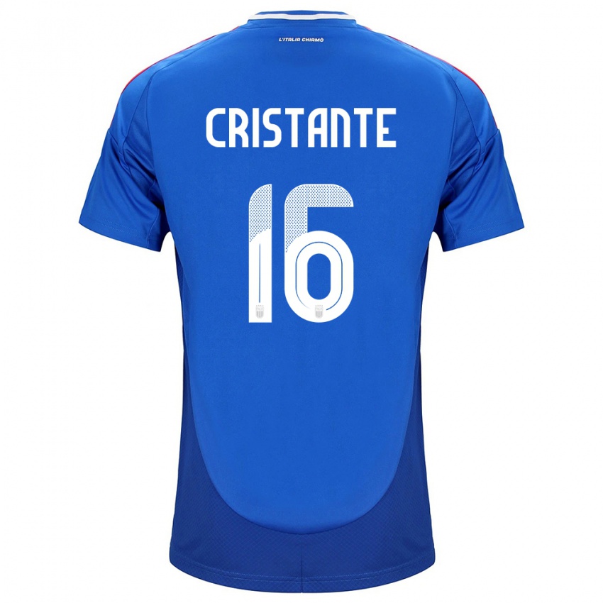 Damen Italien Bryan Cristante #16 Blau Heimtrikot Trikot 24-26 T-Shirt Österreich