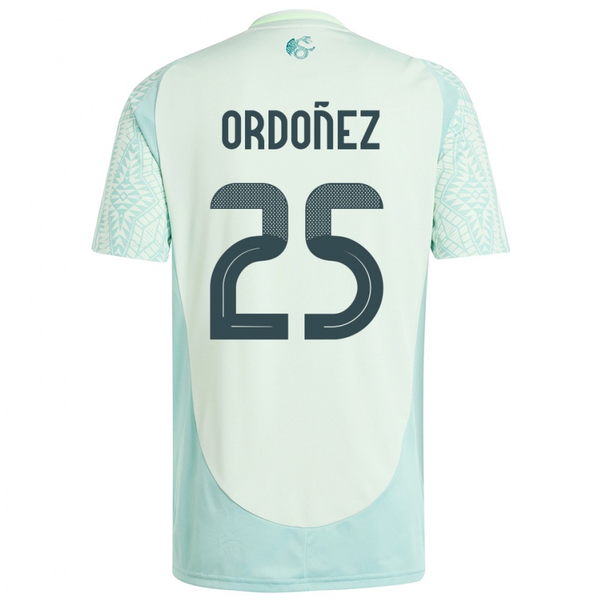 Damen Mexiko Diana Ordonez #25 Leinengrün Auswärtstrikot Trikot 24-26 T-Shirt Österreich