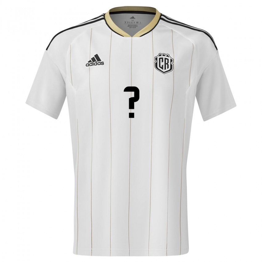 Damen Costa Rica Pablo Hidalgo #0 Weiß Auswärtstrikot Trikot 24-26 T-Shirt Österreich