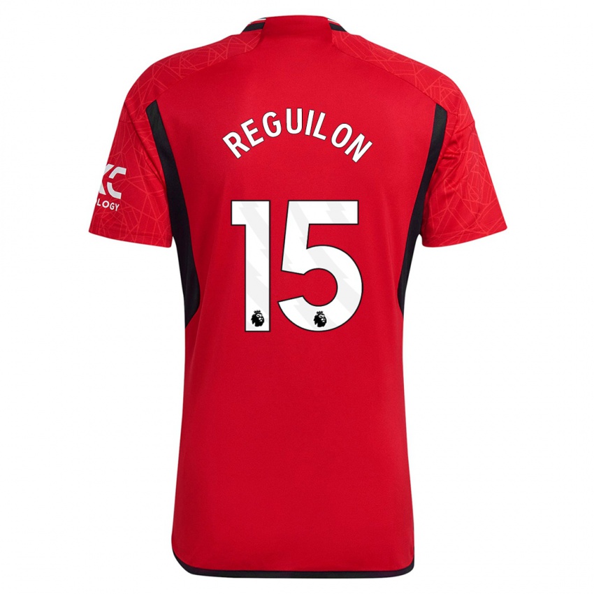 Kinder Sergio Reguilon #15 Rot Heimtrikot Trikot 2023/24 T-Shirt Österreich