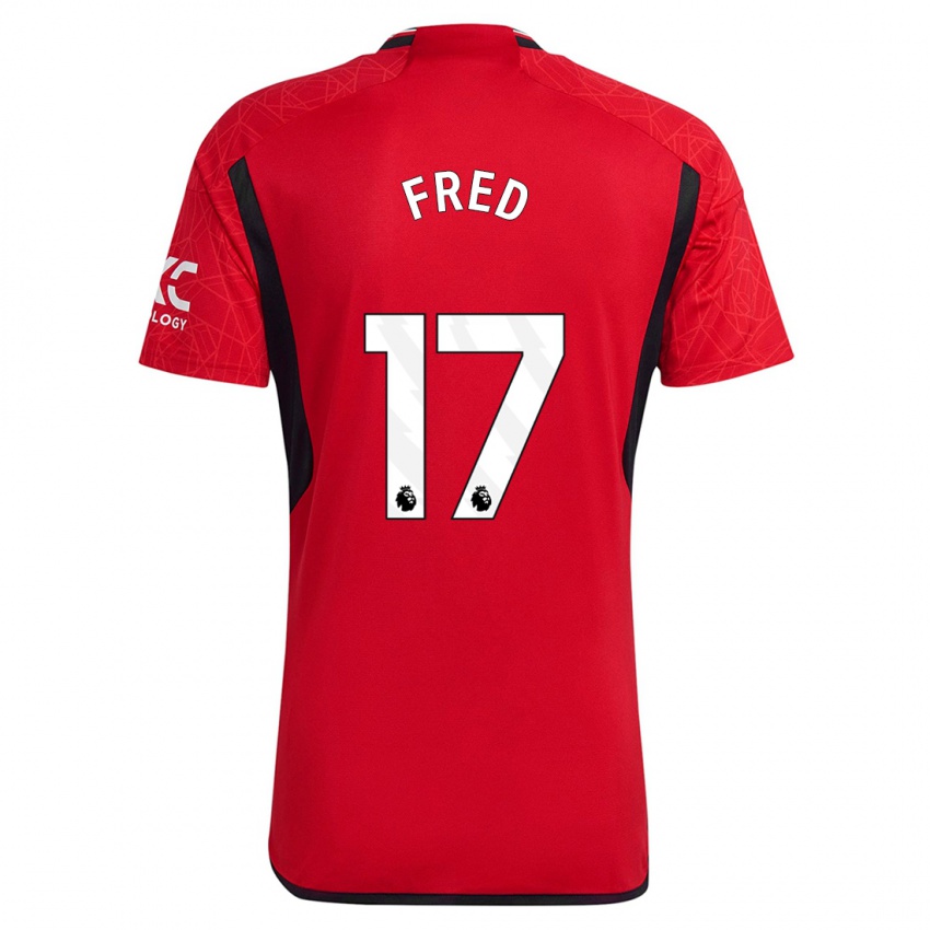 Kinder Fred #17 Rot Heimtrikot Trikot 2023/24 T-Shirt Österreich