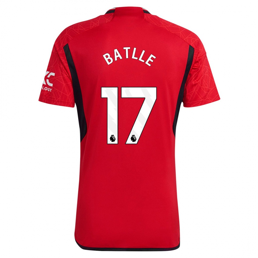 Kinder Ona Batlle #17 Rot Heimtrikot Trikot 2023/24 T-Shirt Österreich