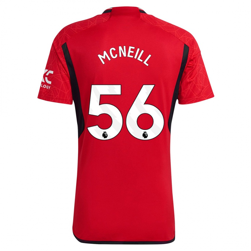 Kinder Charlie Mcneill #56 Rot Heimtrikot Trikot 2023/24 T-Shirt Österreich