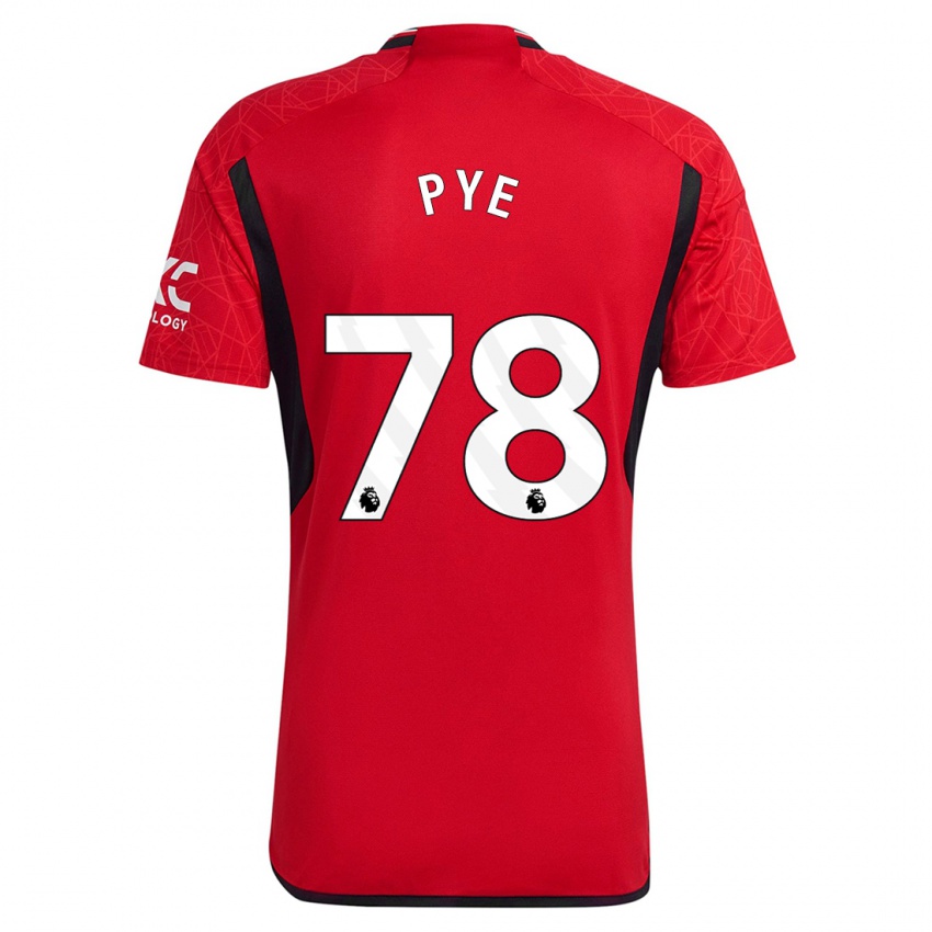 Kinder Logan Pye #78 Rot Heimtrikot Trikot 2023/24 T-Shirt Österreich