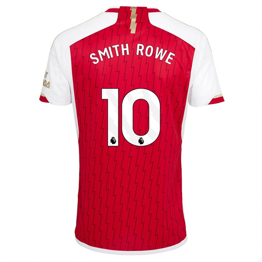 Kinder Emile Smith Rowe #10 Rot Heimtrikot Trikot 2023/24 T-Shirt Österreich