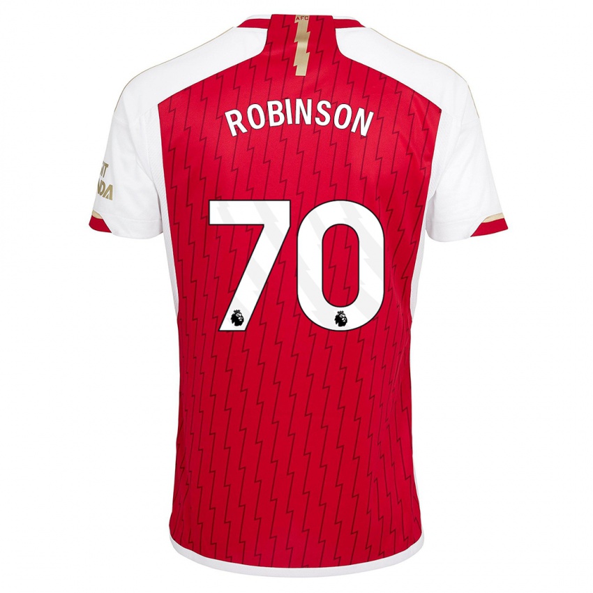 Kinder Josh Robinson #70 Rot Heimtrikot Trikot 2023/24 T-Shirt Österreich